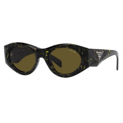 Picture of PRADA Dark Brown Oval Ladies Sunglasses