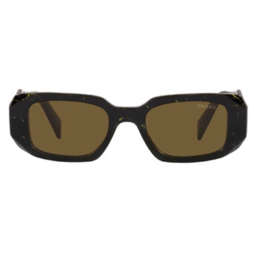 Picture of PRADA Dark Brown Rectangular Ladies Sunglasses