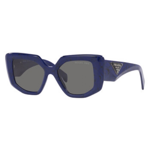 Picture of PRADA Dark Grey Irregular Ladies Sunglasses