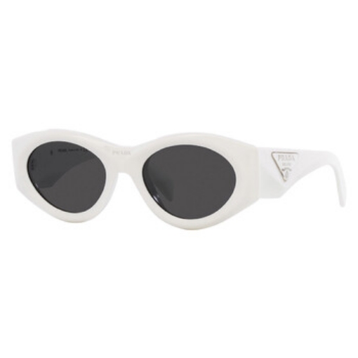 Picture of PRADA Dark Grey Oval Ladies Sunglasses