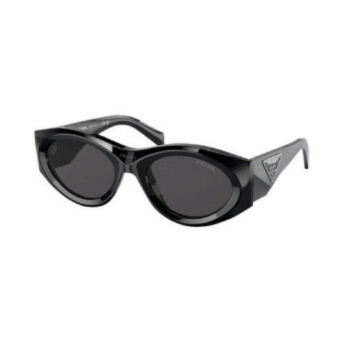 Picture of PRADA Dark Grey Oval Ladies Sunglasses