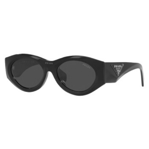 Picture of PRADA Dark Grey Oval Ladies Sunglasses