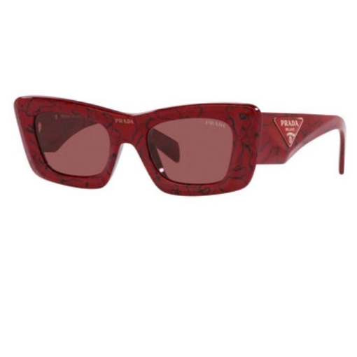 Picture of PRADA Dark Violet Cat Eye Ladies Sunglasses