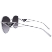 Picture of PRADA Gray Gradient Irregular Ladies Sunglasses