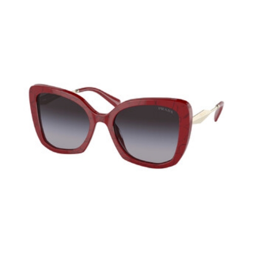 Picture of PRADA Grey Gradient Butterfly Ladies Sunglasses