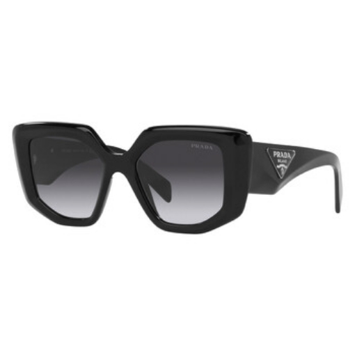 Picture of PRADA Grey Gradient Irregular Ladies Sunglasses