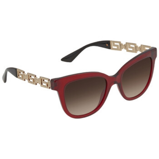 Picture of VERSACE Brown Gradient Cat Eye Ladies Sunglasses