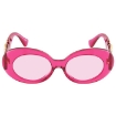 Picture of VERSACE Fuchsia Oval Ladies Sunglasses