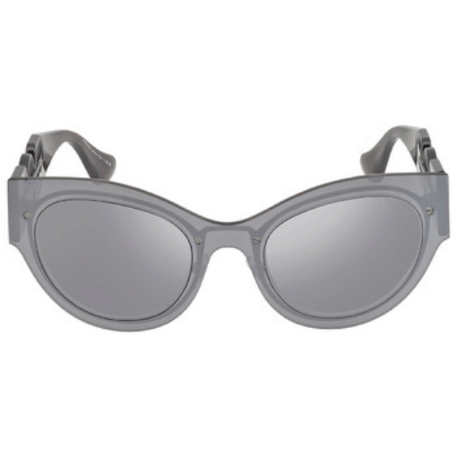 Picture of VERSACE Light Grey Mirrored Silver Cat Eye Ladies Sunglasses