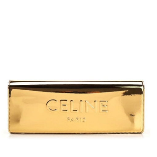 Picture of CELINE Laminated Textile Clutch