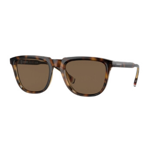 Picture of BURBERRY Dark Brown Square Men's Sunglasses