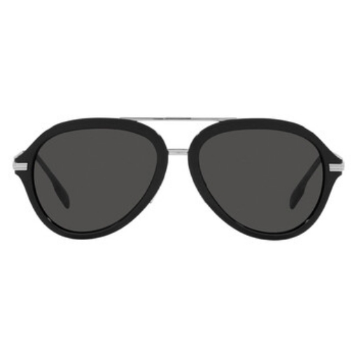 Picture of BURBERRY Dark Gray Aviator Men's Sunglasses