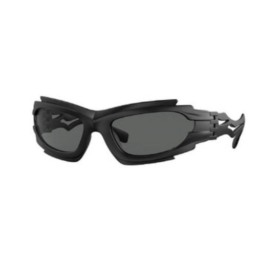 Picture of BURBERRY Marlowe Dark Grey Irregular Men's Sunglasses