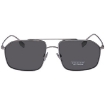 Picture of BURBERRY Webb Dark Grey Pilot Men's Sunglasses