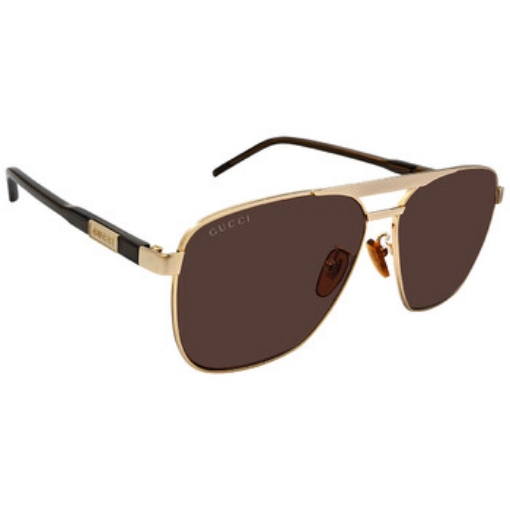 Picture of GUCCI Brown Navigator Men's Sunglasses