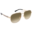 Picture of GUCCI Gradient Brown Navigator Men's Sunglasses GG1223S 001