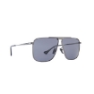 Picture of GUCCI Grey Pilot Men's Sunglasses