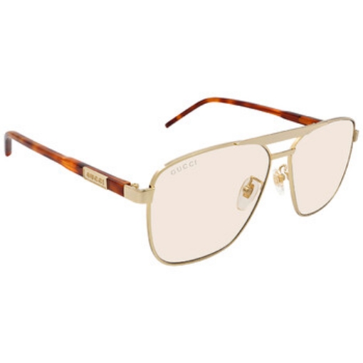 Picture of GUCCI Yellow Navigator Men's Sunglasses