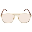 Picture of GUCCI Yellow Navigator Men's Sunglasses