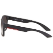 Picture of PRADA LINEA ROSSA Grey Gradient Rectangular Men's Sunglasses