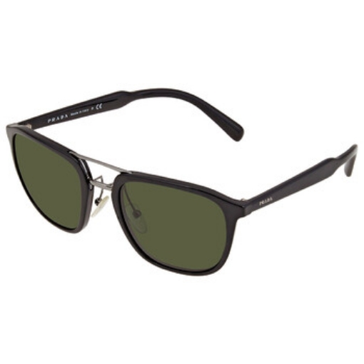 Picture of PRADA Green Round Men's Sunglasses