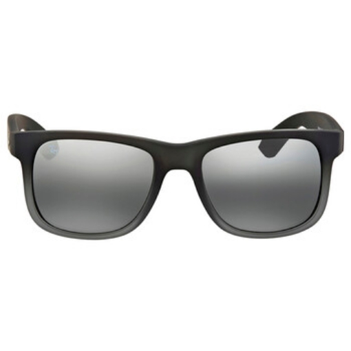 Picture of RAY-BAN Justin Classic Silver Gradient Mirror Square Men's Sunglasses