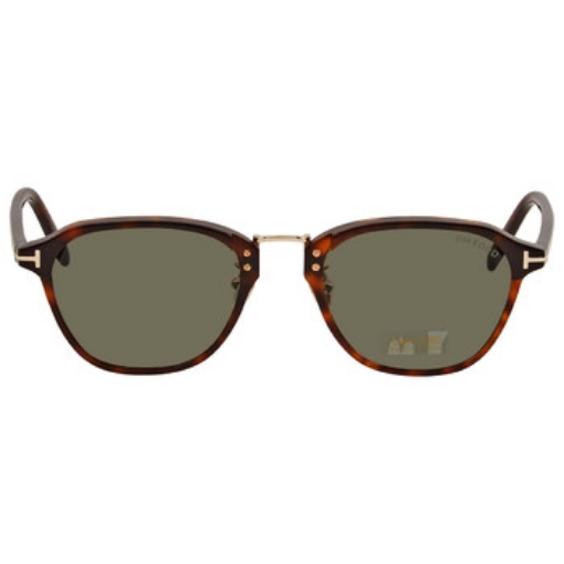 Picture of TOM FORD Green Round Sunglasses