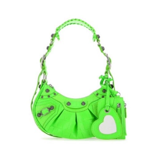 Picture of BALENCIAGA Le Cagole XS Shoulder Bag In Acid Green