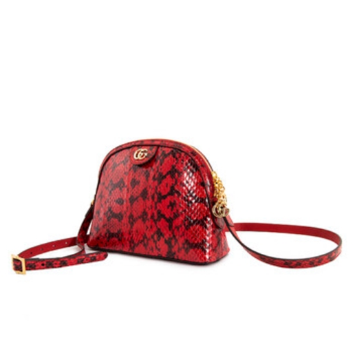 Picture of GUCCI Open Box - Ladies Snakeskin Small Ophidia Shoulder Bag