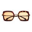 Picture of BERTHA Ladies Tortoise Square Sunglasses