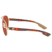 Picture of COSTA DEL MAR LORETO Copper Polarized Polycarbonate Pilot Ladies Sunglasses