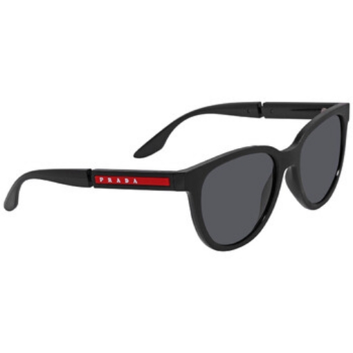 Picture of PRADA LINEA ROSSA Polarized Dark Grey Oval Ladies Sunglasses