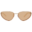 Picture of PRADA Orange Cat Eye Ladies Sunglasses