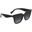 Picture of VALENTINO GARAVANI Grey Gradient Square Ladies Sunglasses