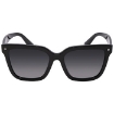 Picture of VALENTINO GARAVANI Grey Gradient Square Ladies Sunglasses