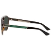 Picture of GUCCI Green Pilot Men's Sunglasses