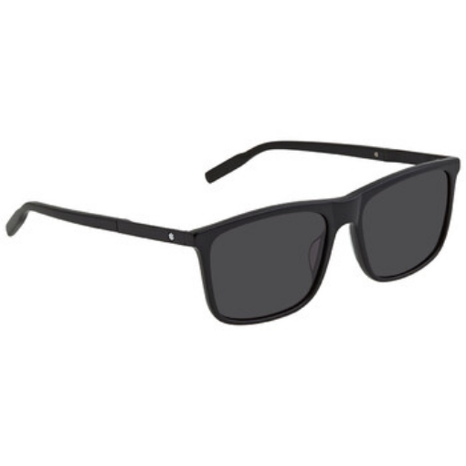 Picture of MONTBLANC Grey Rectangular Men's Sunglasses