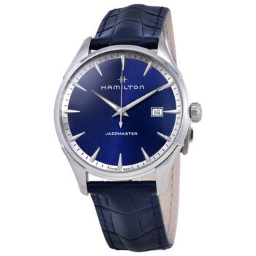 Picture of HAMILTON Jazzmaster Blue Dial Men's Leather Watch