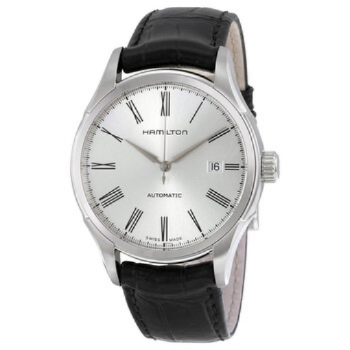 Picture of HAMILTON Valiant Silver Dial Black Leather Men's Watch