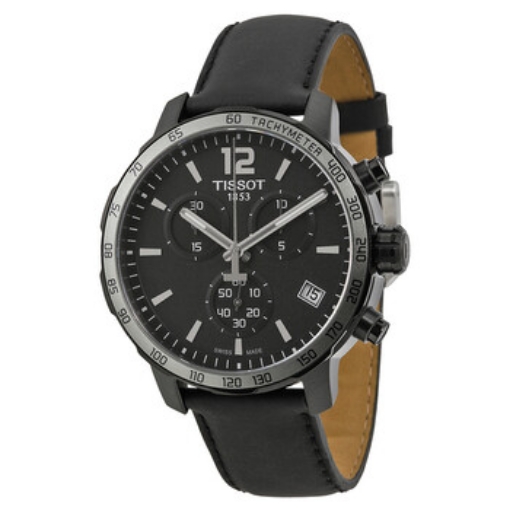 Picture of TISSOT Quickster Chronograph Black Dial Men's Watch T0954173605702