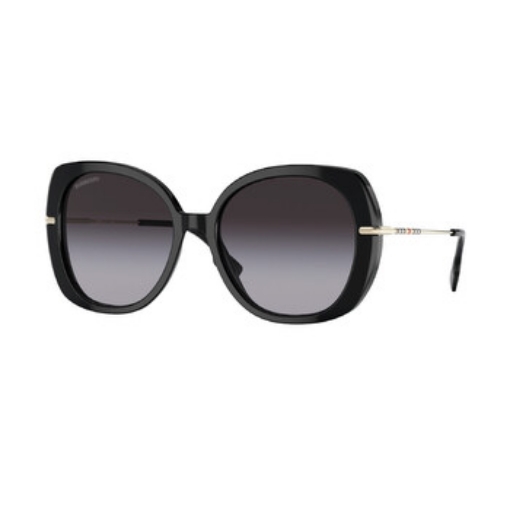 Picture of BURBERRY Eugenie Grey Gradient Butterfly Ladies Sunglasses