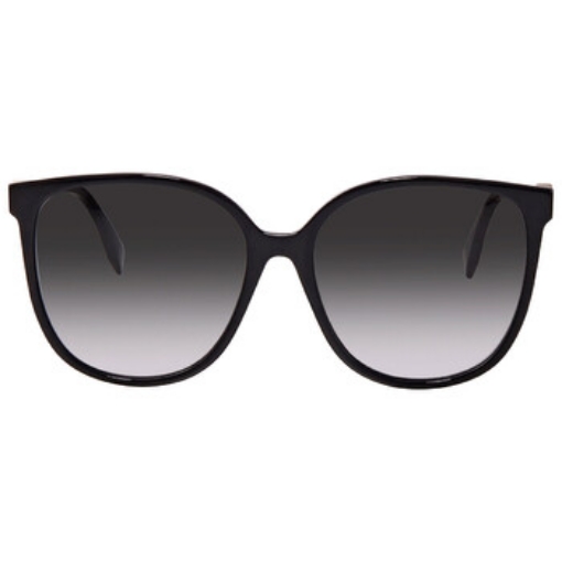 Picture of FENDI Open Box - Polarized Grey Round Ladies Sunglasses