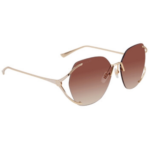 Picture of GUCCI Open Box - Brown Gradient Butterfly Ladies Sunglasses