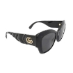 Picture of GUCCI Open Box - Grey Butterfly Ladies Sunglasses