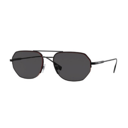 Picture of BURBERRY Henry Dark Grey Navigator Men's Sunglasses