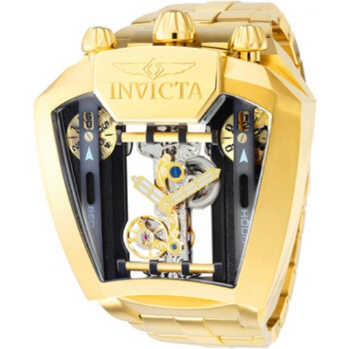 Picture of INVICTA Open Box - Speedway Zager Exclusive Quartz Black Dial Men's Watch