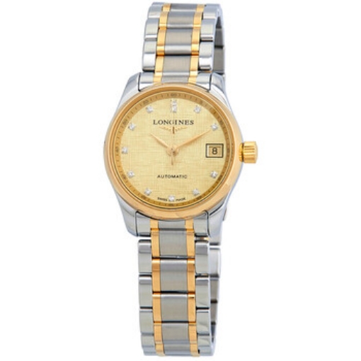 Picture of LONGINES Master Champagne Dial Automatic Ladies Two Tone Watch