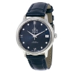 Picture of OMEGA De Ville Prestige Automatic Blue Diamond Dial Ladies Watch 42413332053001