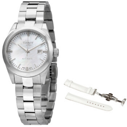 Picture of TISSOT Automatic Diamond White Mother of Pearl Dial Ladies Watch