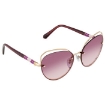 Picture of BVLGARI Violet Gradient Cat Eye Sunglasses